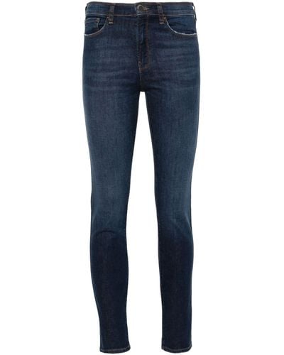 Emporio Armani J20 High Waist Skinny Jeans - Blauw