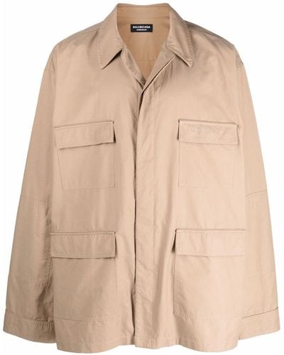 Balenciaga Military Pajama Jacket - Natural