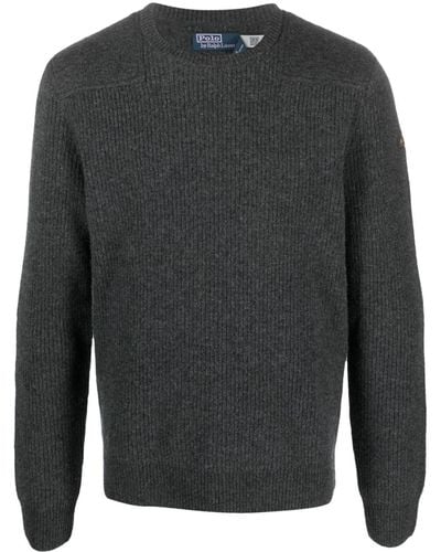Polo Ralph Lauren Crew-neck Wool Sweater - Grey