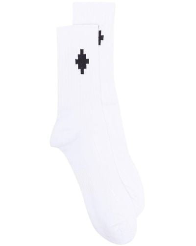 Marcelo Burlon Cross Ankle-length Socks - White