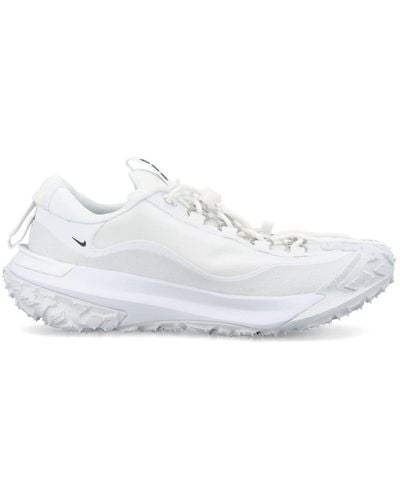 Comme des Garçons X Nike Acg Mountain Fly 2 Low Trainers - Unisex - Fabric/leather/rubber - White