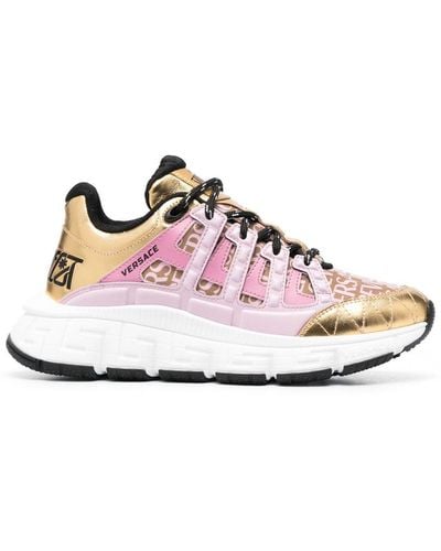 Versace 'trigreca' Sneaker - Roze