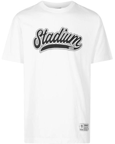 Stadium Goods Script Logo White T-Shirt - Weiß