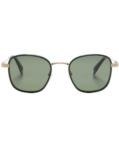 Gigi Studios Hoffman Square-frame Sunglasses - Green