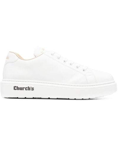 Church's Mach 1 Lace-up Trainers - White