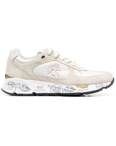 Premiata Zapatillas Mase 6424 con paneles - Blanco