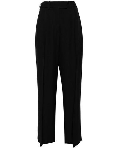 The Row High-waisted tailored trousers - Schwarz