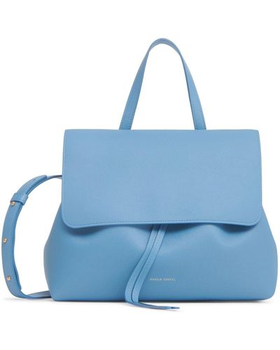 Mansur Gavriel Soft Lady Leather Bag - Blue