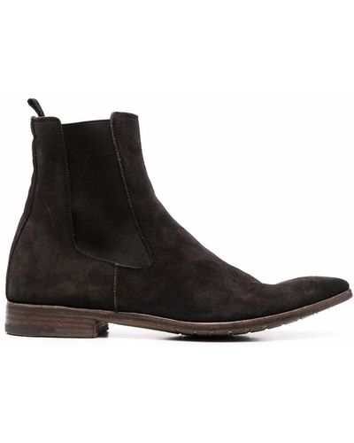 Premiata Klassische Chelsea-Boots - Schwarz