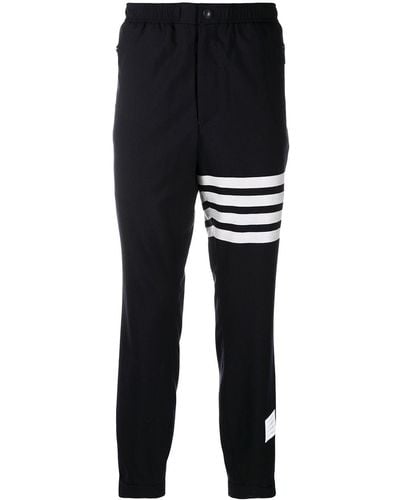Thom Browne Men's Classic Drawstring Sweatpants with Stripe Detail -  Bergdorf Goodman