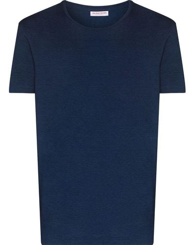 Orlebar Brown Klassisches T-Shirt - Blau