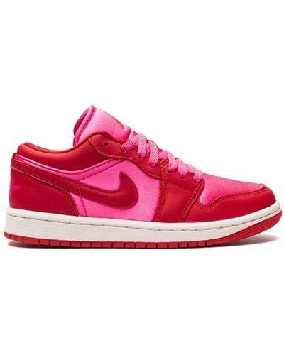 Nike Air 1 Low Se "pink Blast/chile Red/sail" Sneakers
