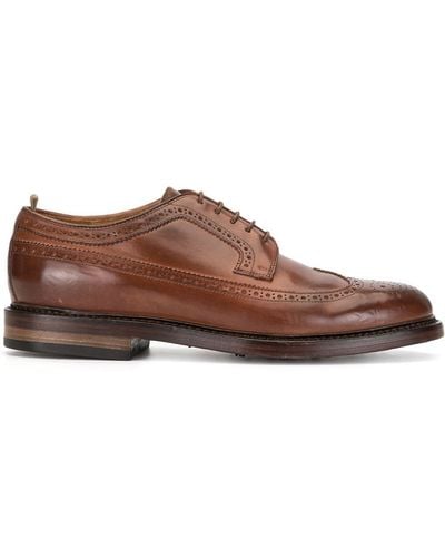 Officine Creative Classic Derby Shoes - Brown