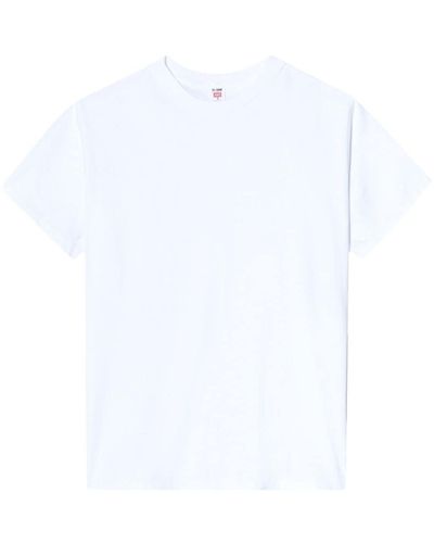 RE/DONE Round-neck Short-sleeved T-shirt - White