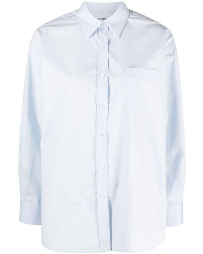 Filippa K Sammy Long-sleeved Shirt - Blue