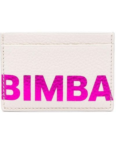 Bimba Y Lola Kartenetui mit Logo-Print - Pink
