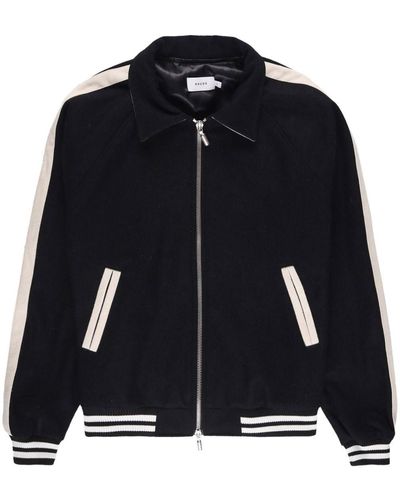 Rhude Bomberjacke mit Print - Blau