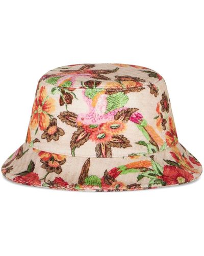 Etro Tropical-print Bucket Hat - Multicolor