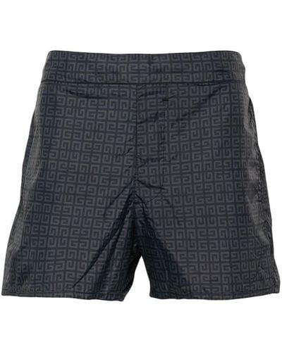 Givenchy 4g-motif Swim Shorts - Black