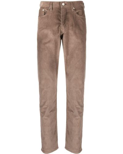 PS by Paul Smith Corduroy Straight-leg Jeans - Natural