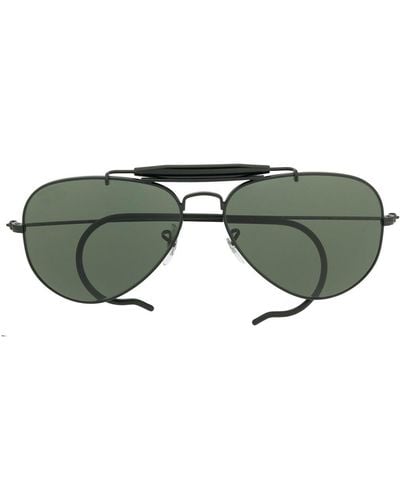 Ray-Ban Aviator Sunglasses - Black