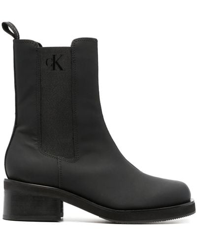 Calvin Klein Klassische Chelsea-Boots 50mm - Schwarz