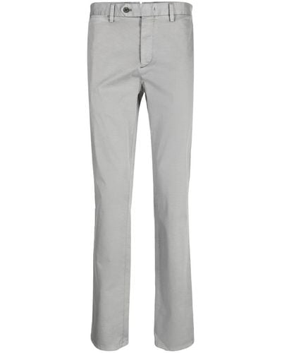 MAN ON THE BOON. Slim-fit Chino Trousers - Grey