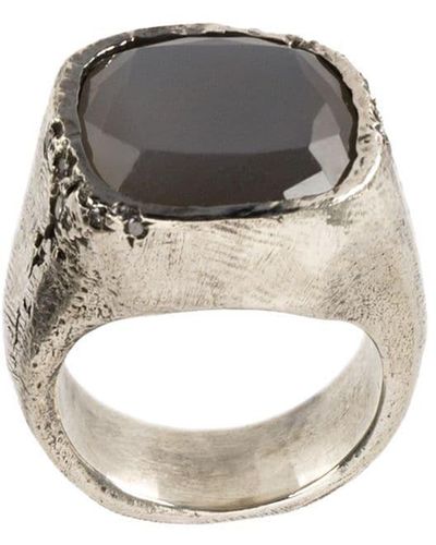 Tobias Wistisen Stone Embellished Ring - Metallic