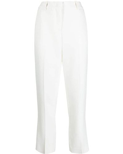 Ermanno Scervino Pantalones de vestir rectos - Blanco