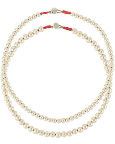 Roxanne Assoulin Bubble Set Of Two Choker Necklaces - Metallic
