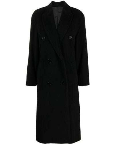 Isabel Marant Theodore Wool-blend Coat - Black