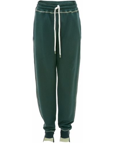 JW Anderson Trainingsbroek Met Toelopende Pijpen - Groen