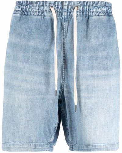 Polo Ralph Lauren Pantalones vaqueros cortos con cordones - Azul