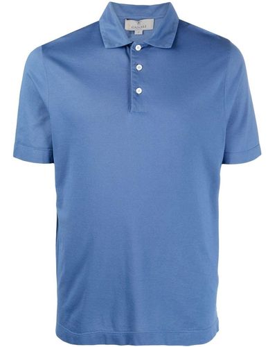 Canali ポロシャツ - ブルー