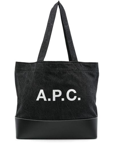 A.P.C. Axel ハンドバッグ - ブラック