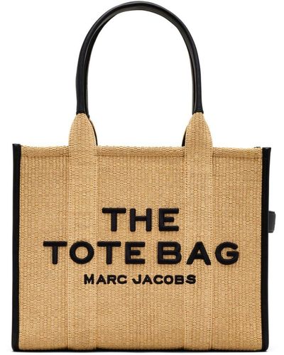 Marc Jacobs Borsa tote The Large Woven - Neutro
