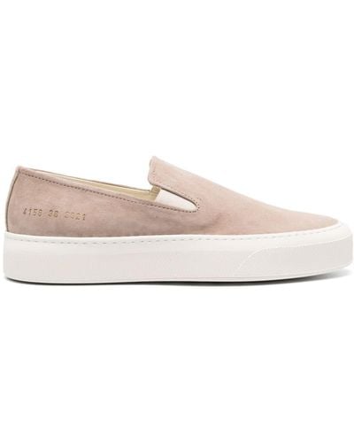 Common Projects Suede Slip-on Sneakers - Pink