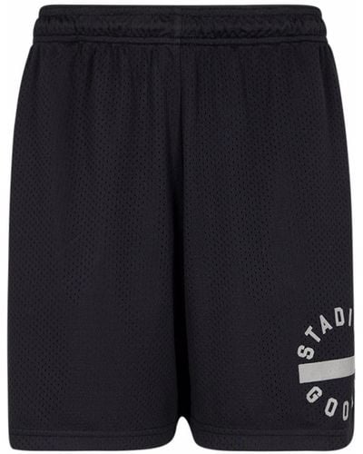 Stadium Goods Black/reflective Mesh Gym Shorts