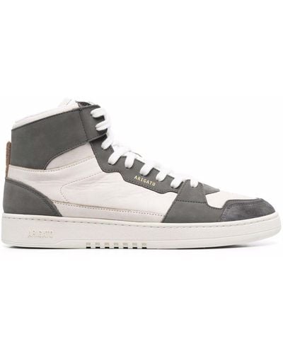 Axel Arigato Colour-block High-top Sneakers - White