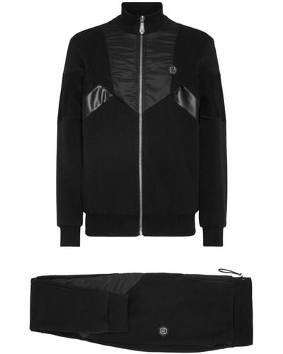 Philipp Plein ロゴ トラックスーツ - ブラック