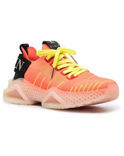 Philipp Plein Runner Iconic Low-top Sneakers - Pink