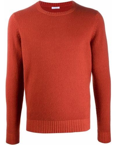Malo Crew-neck Cashmere Sweater - Orange