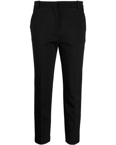 Pinko Cropped Pantalon - Zwart