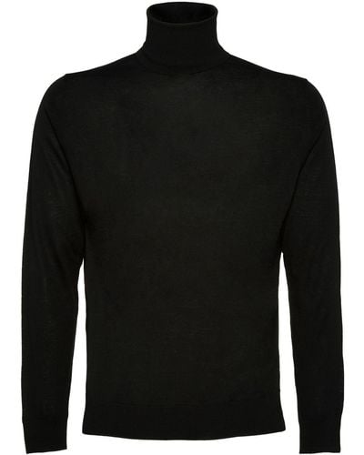 Prada タートルネック セーター - ブラック