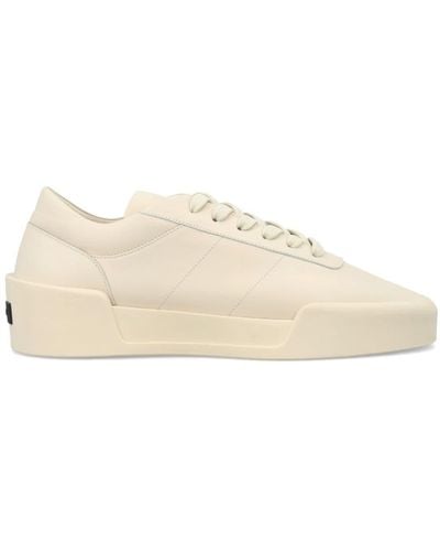 Fear Of God Men Aerobic Low Top Trainers - Natural