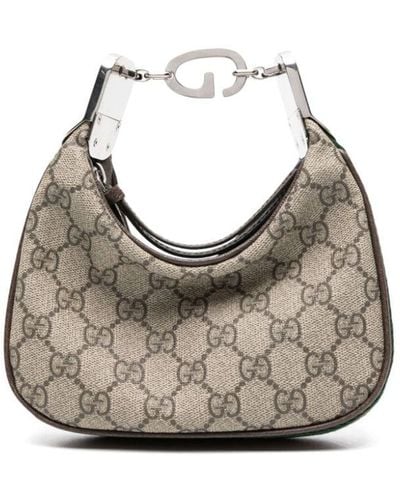 Gucci Mini Attache Clutch Bag - Natural