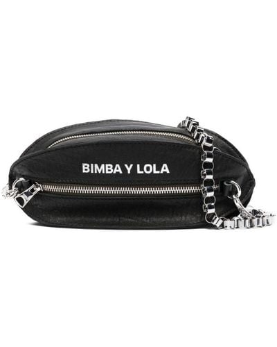 Bimba Y Lola Pelota ショルダーバッグ S - ブラック