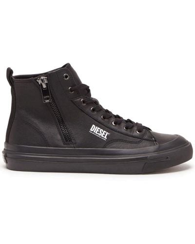 DIESEL S-athos High-top Sneakers - Zwart