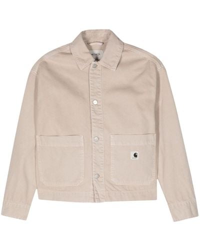 Carhartt Garrisson Cotton Shirt Jacket - Natural