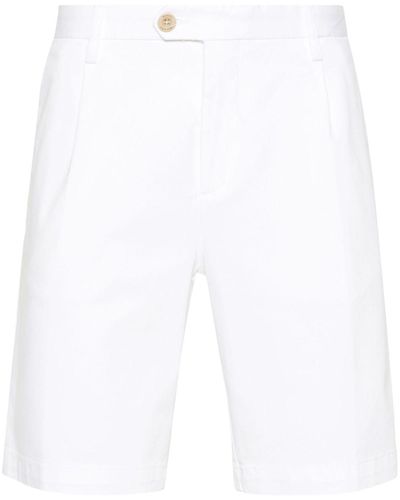 BOGGI Darted Chino Shorts - White